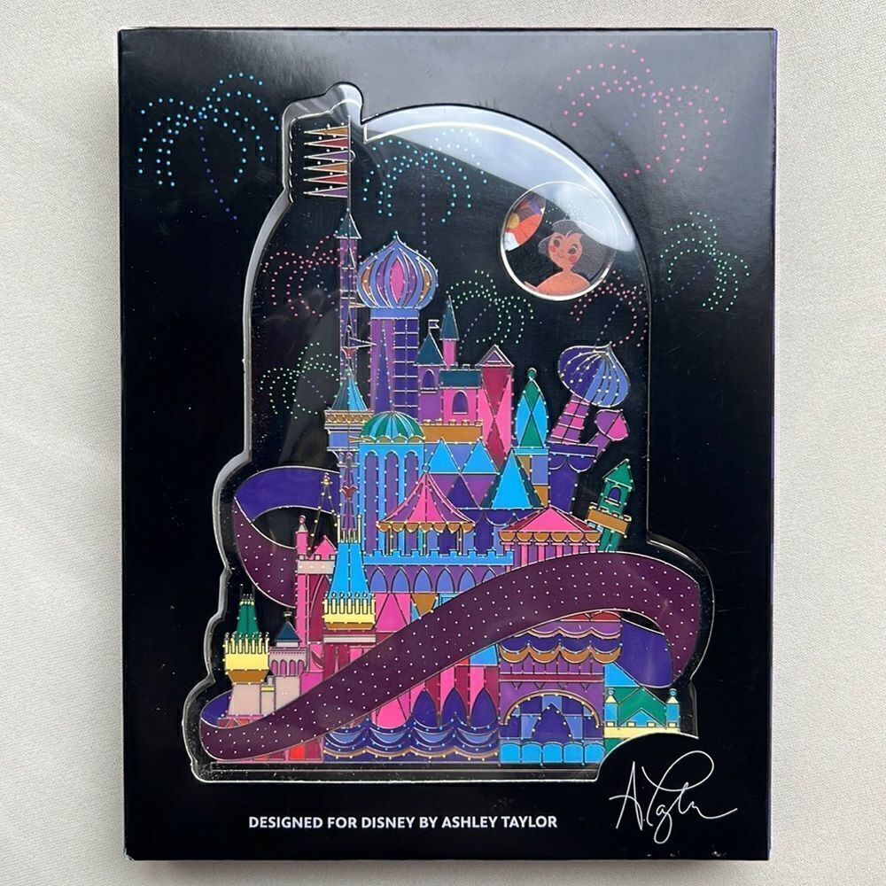 Disney Limited Edition Jumbo Main Street Electrical Parade Small World Pin